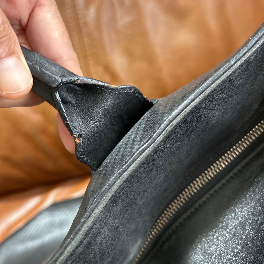 「最終価格」ダンヒル　ビジネスバッグ　馬革