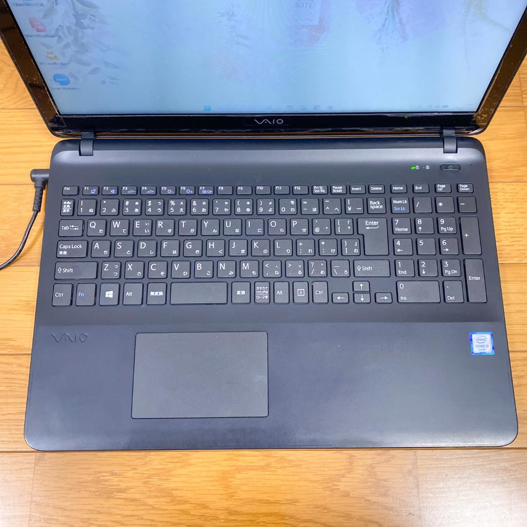 1台限り！4コアi5 SSD メモリ8 Win11 VAIO大画面ノートパソコン