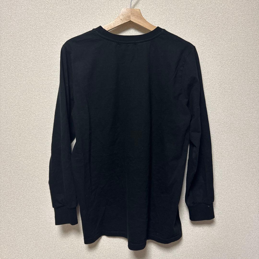 off　 MARNI ブラック ロゴプリント Tシャツ 長袖