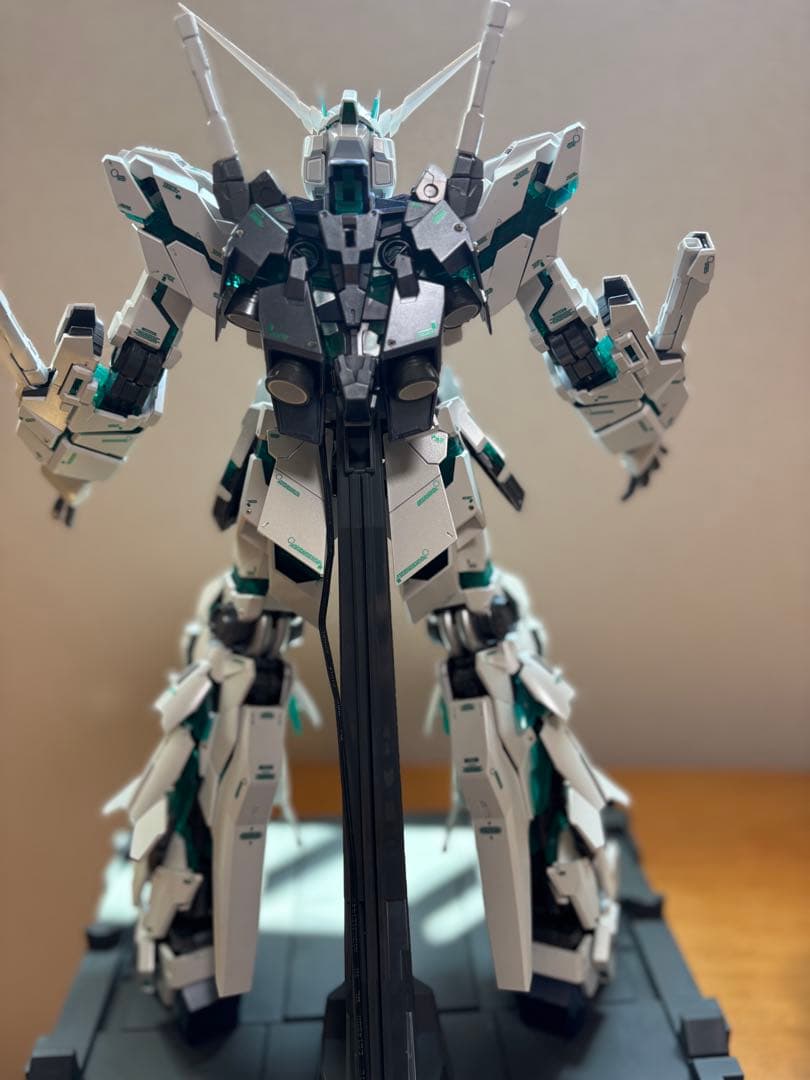 専用出品 PG 1/60 ユニコーンガンダム1号機　最終決戦仕様　LED 完成品