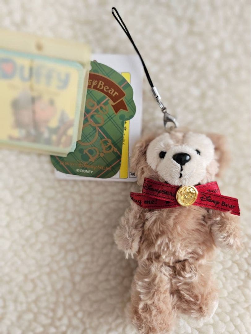 ディズニーベア　ダッフィー　初期　ぬいぐるみストラップ