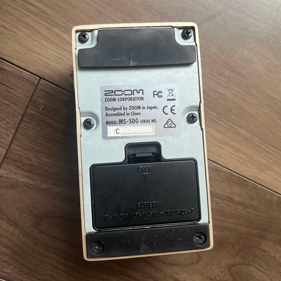 ZOOM MS-50G 限定版ゴールド ギターエフェクター