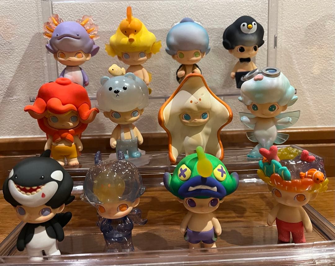 週末限定値下げ‼️dimoo フィギュア　アクアリウム　シリーズ　全セット