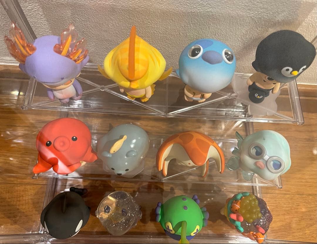 週末限定値下げ‼️dimoo フィギュア　アクアリウム　シリーズ　全セット