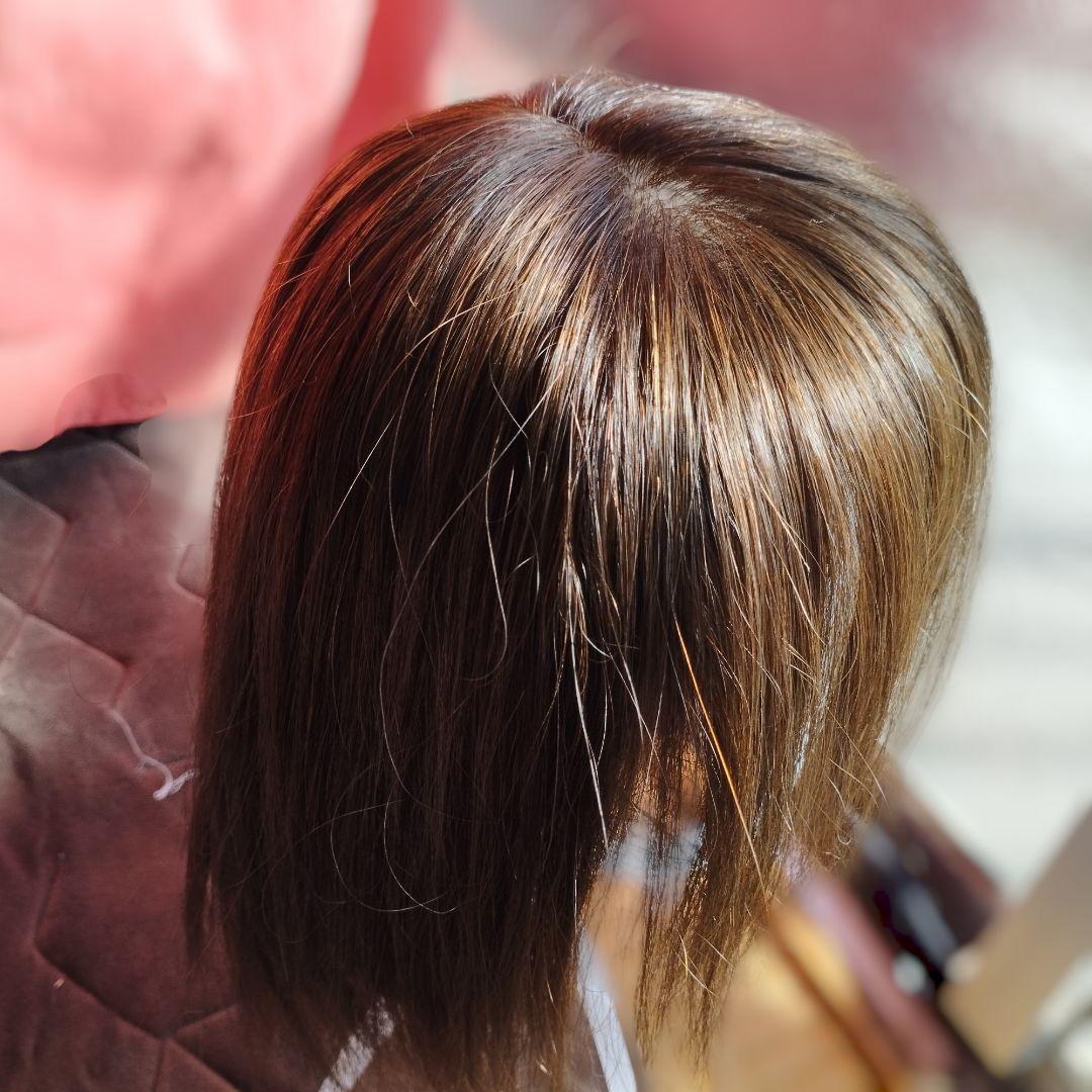 百合子ウィッグ　るる　イヤリングカラーなし再カラー済み　Lサイズ