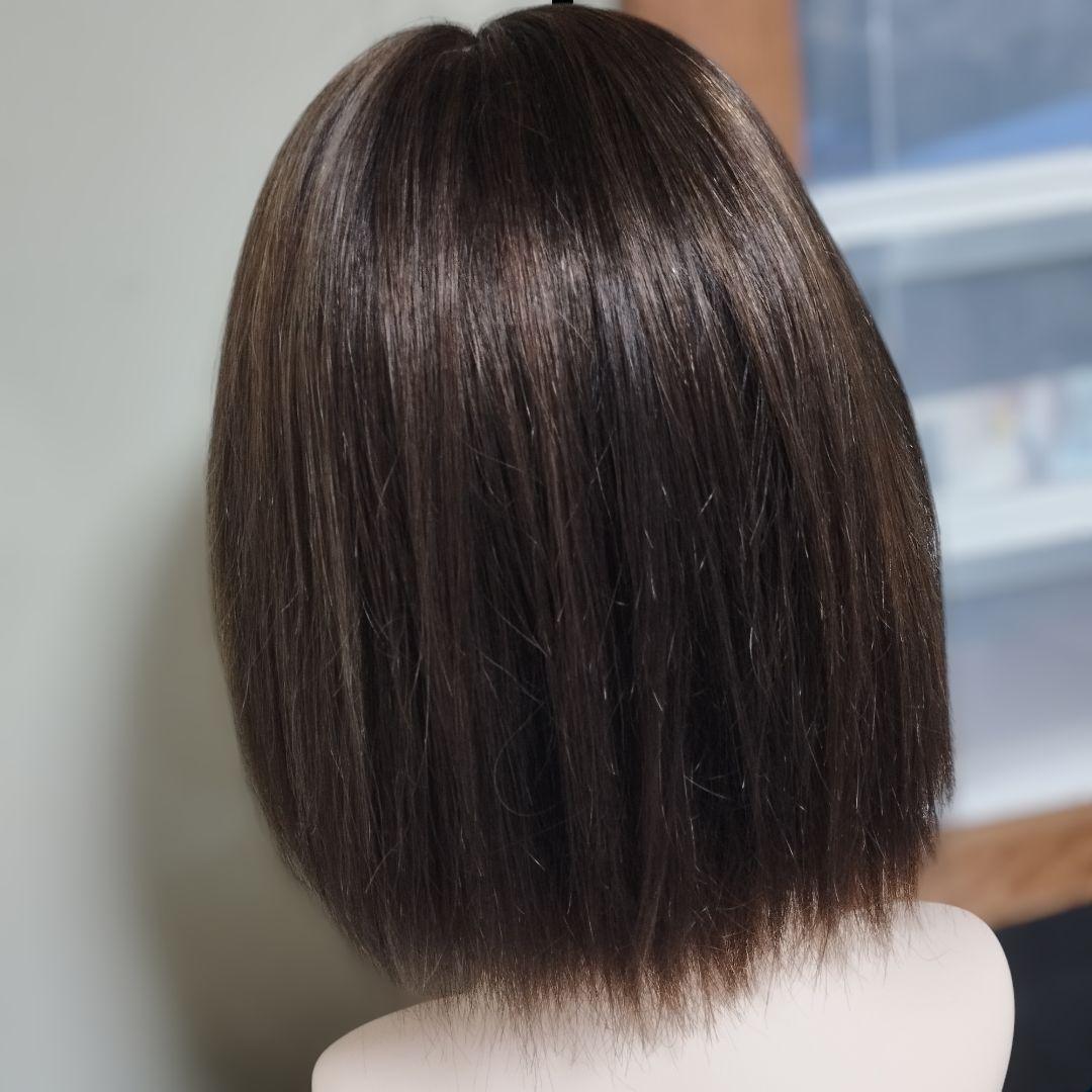 百合子ウィッグ　るる　イヤリングカラーなし再カラー済み　Lサイズ