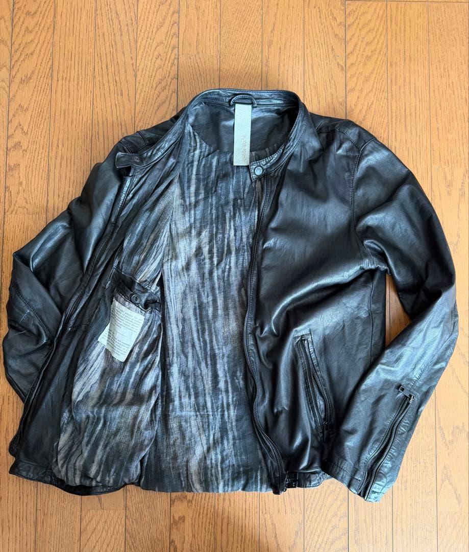 Giorgio Brato ジョルジオブラット シングルライダース ラムレザー