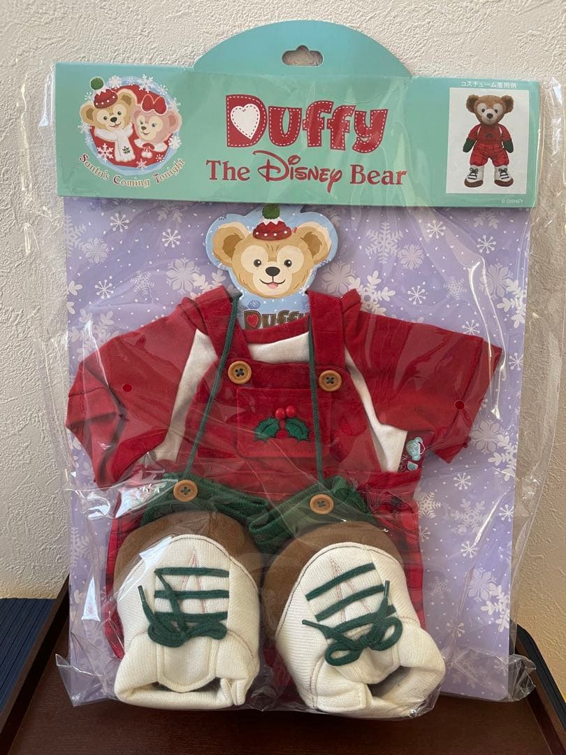 新品❣️未使用❣️未開封❣️ ⭐️TDS  ダッフィー　クリスマスコスチューム…