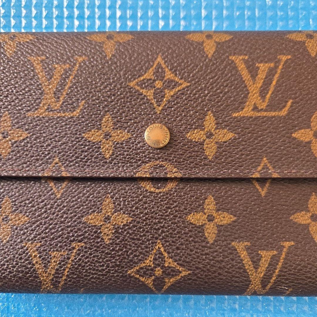 ☆美品☆ ルイヴィトン Louis Vuitton モノグラム 三つ折り財布
