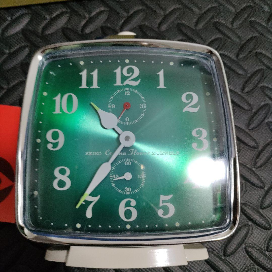 当時物　SEIKO CORONA 目覚まし時計 ヴィンテージ 手巻き アンティー