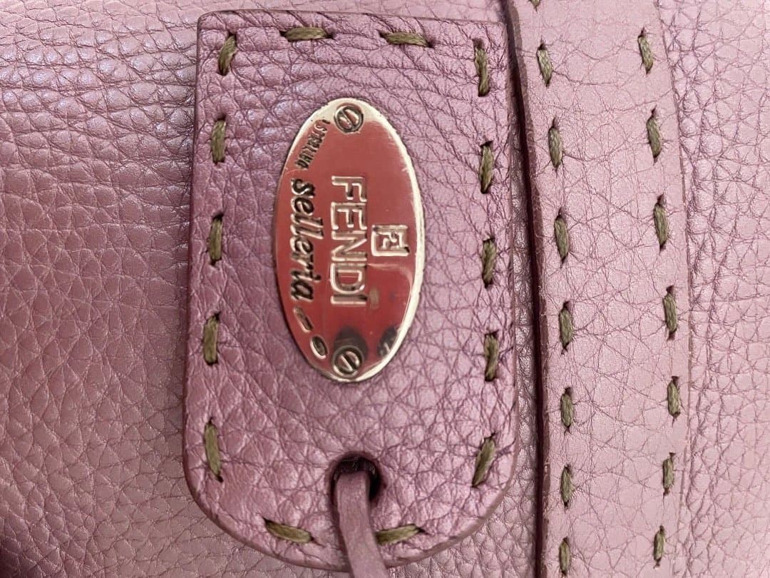 FENDI フェンディ ハンドバッグ セレリア ピンク系