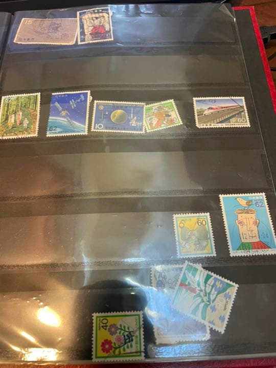 昭和　記念切手　シートブック一冊　使用済　55年前から