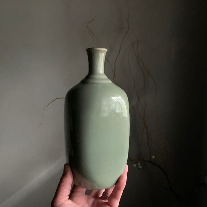 保命酒 徳利 青磁 古美術 古道具 アンティーク