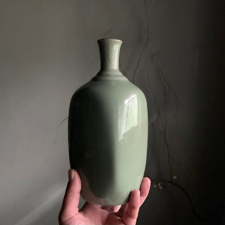 保命酒 徳利 青磁 古美術 古道具 アンティーク