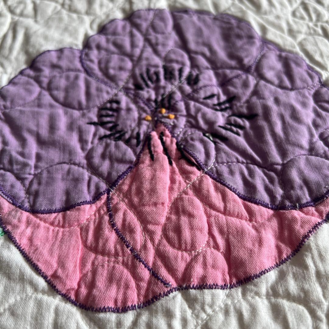 アンティークキルト、ミシンキルト、アップリケキルト