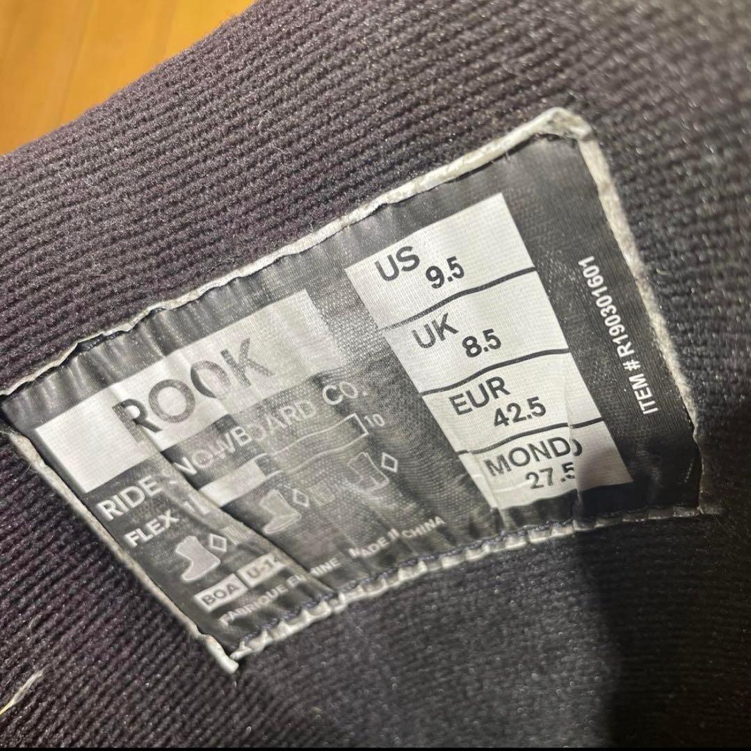 軽量RIDEライドROOK27.5cm 初中級者向け・グラトリ・パーク