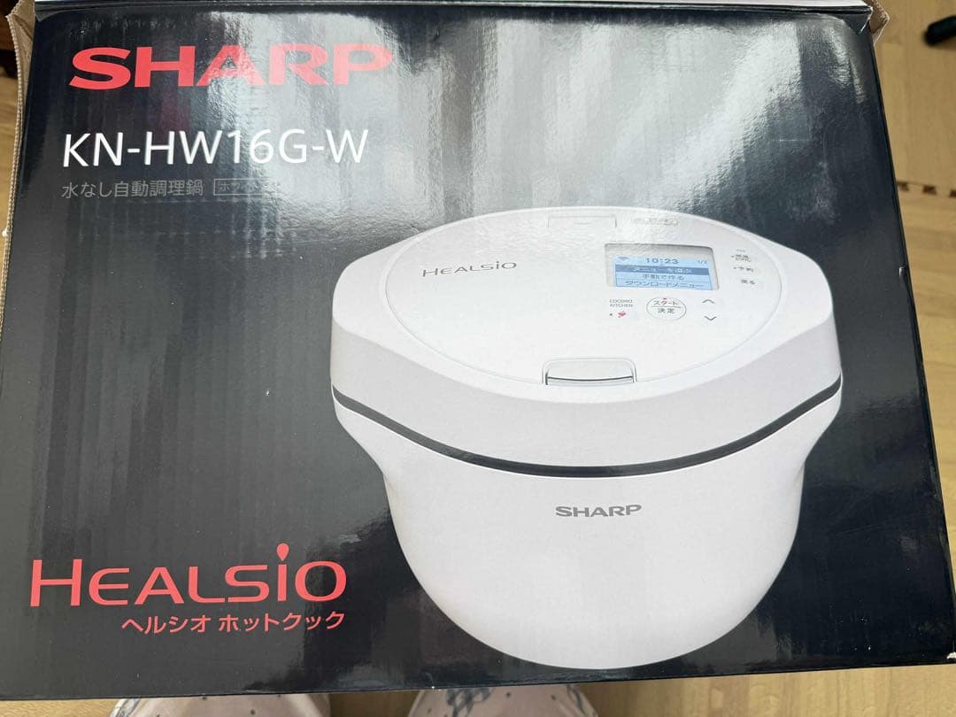 SHARP KN-HW16G-W 電気圧力鍋 16L