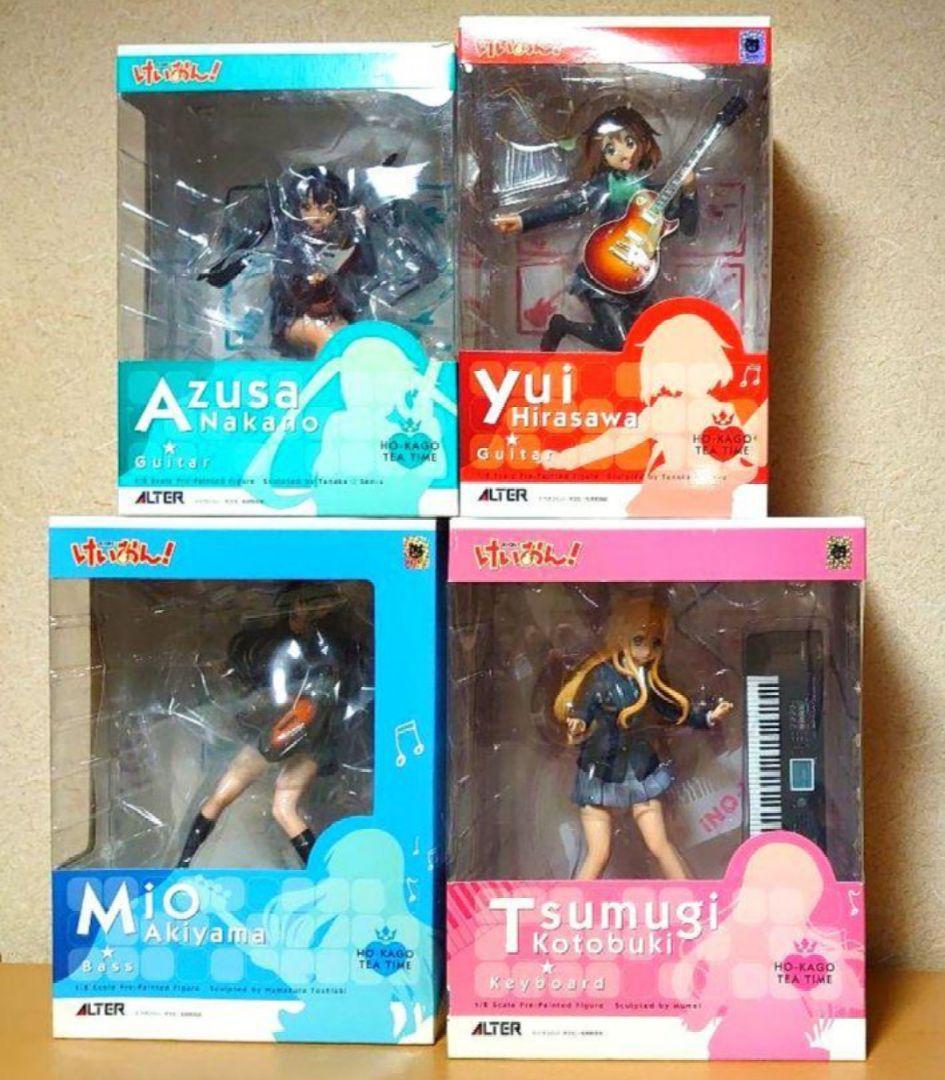 アルター けいおん! 平沢唯 秋山澪 中野梓 琴吹紬 1/8スケール フィギュア