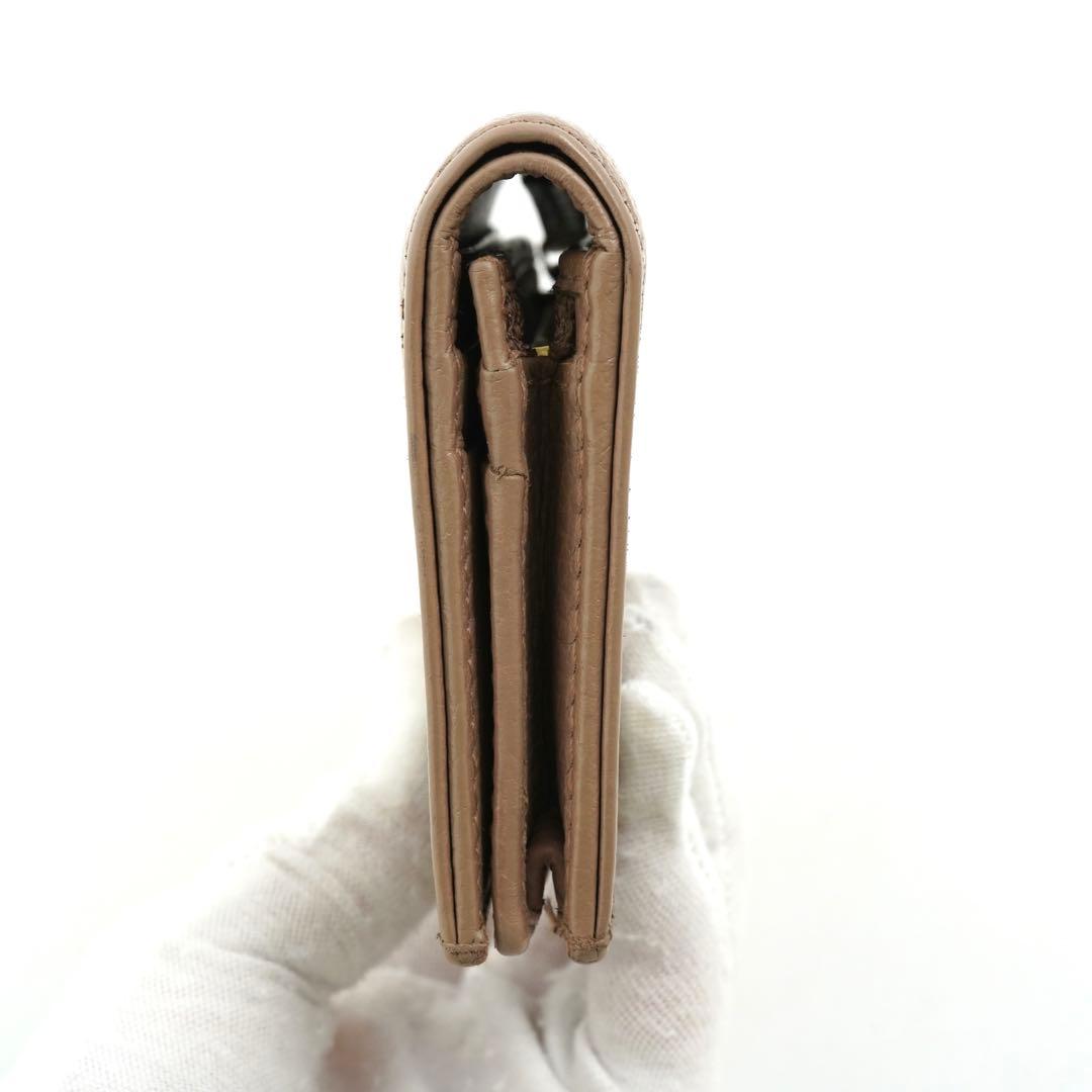 ✨新品未使用✨　GUCCI ミニ財布　マーモント　GG ロゴ　二つ折り　刻印