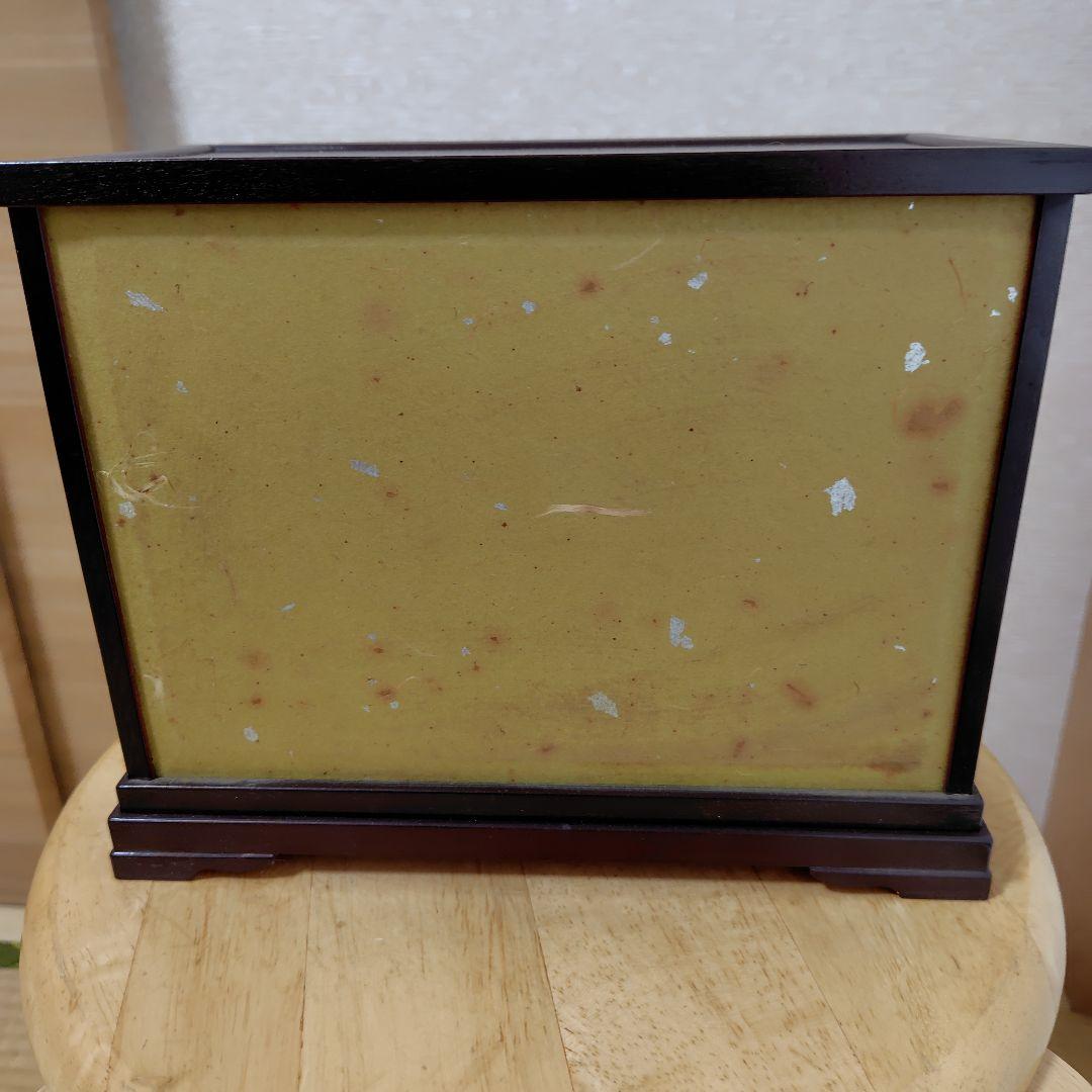 武比古作鶴亀純銀製縁起物3号サイズ（ケース付き）