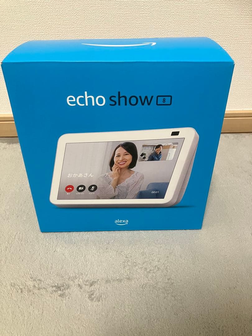 最終値下げ　アマゾン　Echo Show 8 第2世代　ホワイト　美品　初期化済