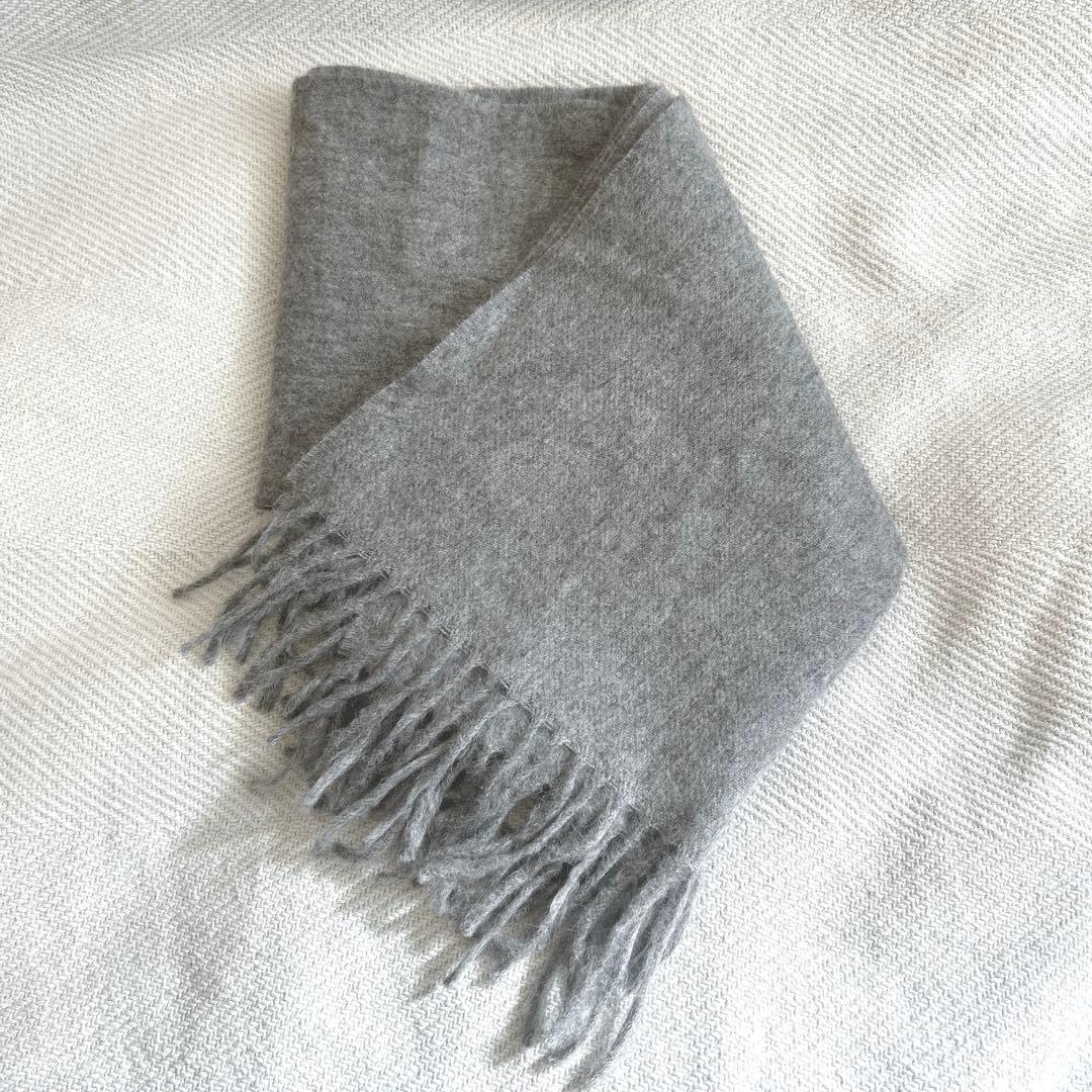 THE INOUE BROTHERS マフラー　ライトグレー