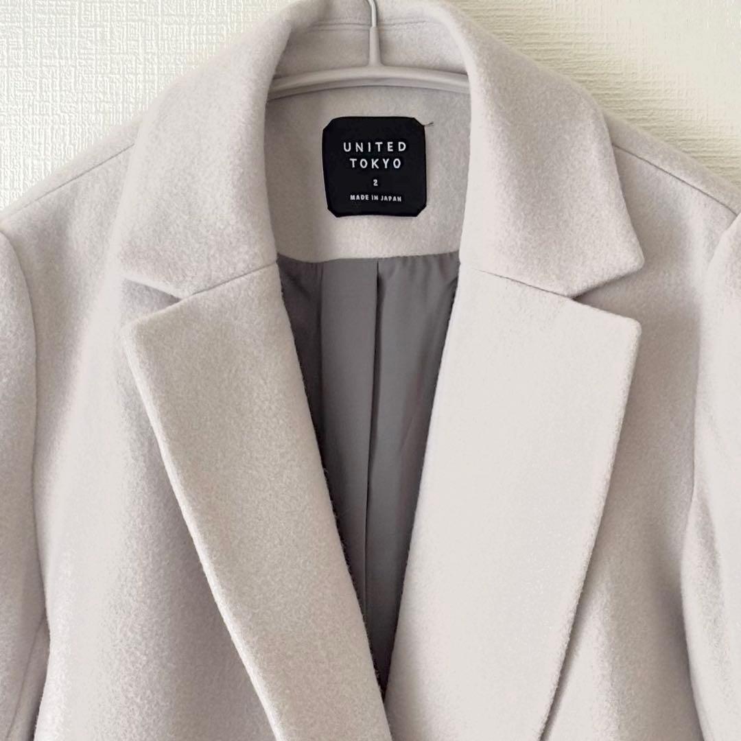 【UNITED TOKYO】コンフィメルトンチェスターコート　チェスターコート