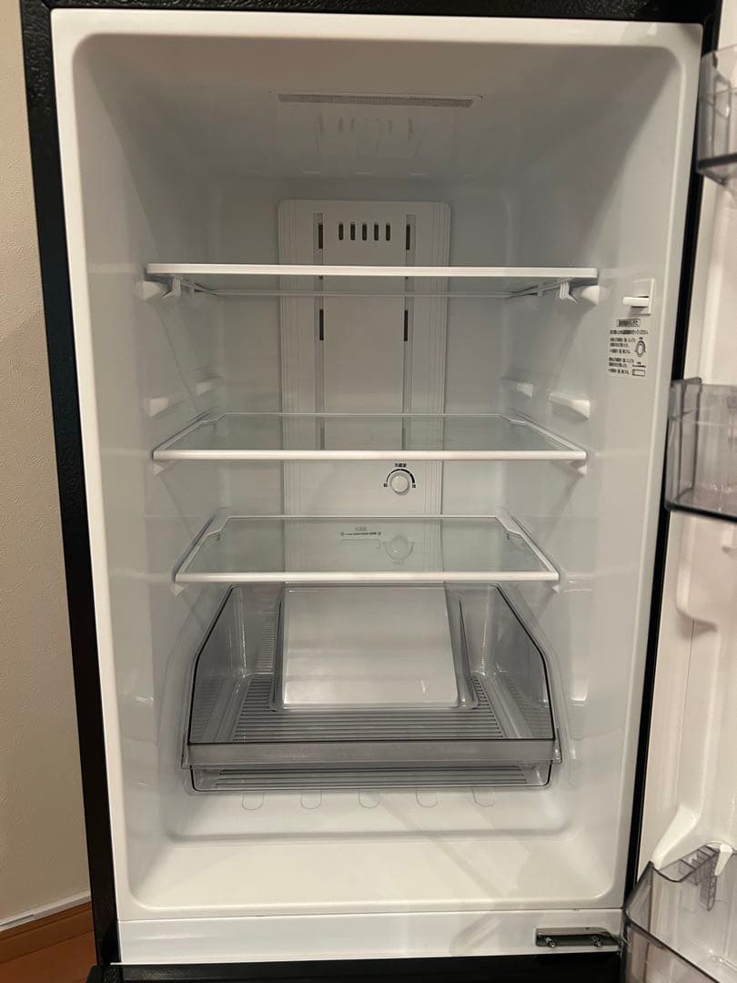 2022年TOSHIBA 153Lブラック二段式冷蔵庫