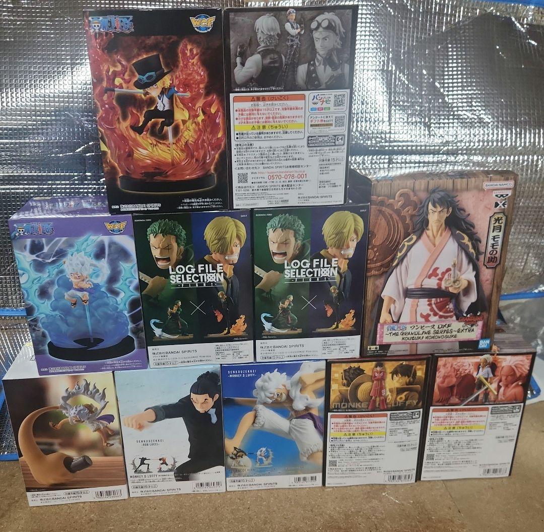 まとめ売り　新品　ワンピース フィギュア サボ　ルフィ　ゾロ　サンジ　他計11箱