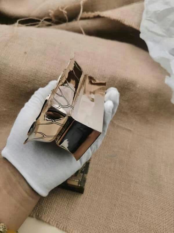 【修縁堂】歓喜天大根器 真言宗 チベット密教 仏具 真鍮製vajra6*7cm