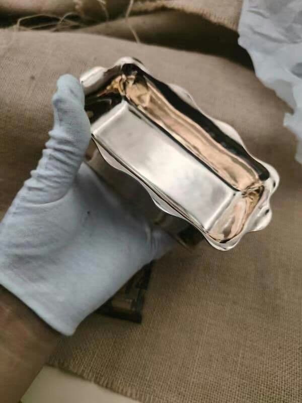 【修縁堂】歓喜天大根器 真言宗 チベット密教 仏具 真鍮製vajra6*7cm