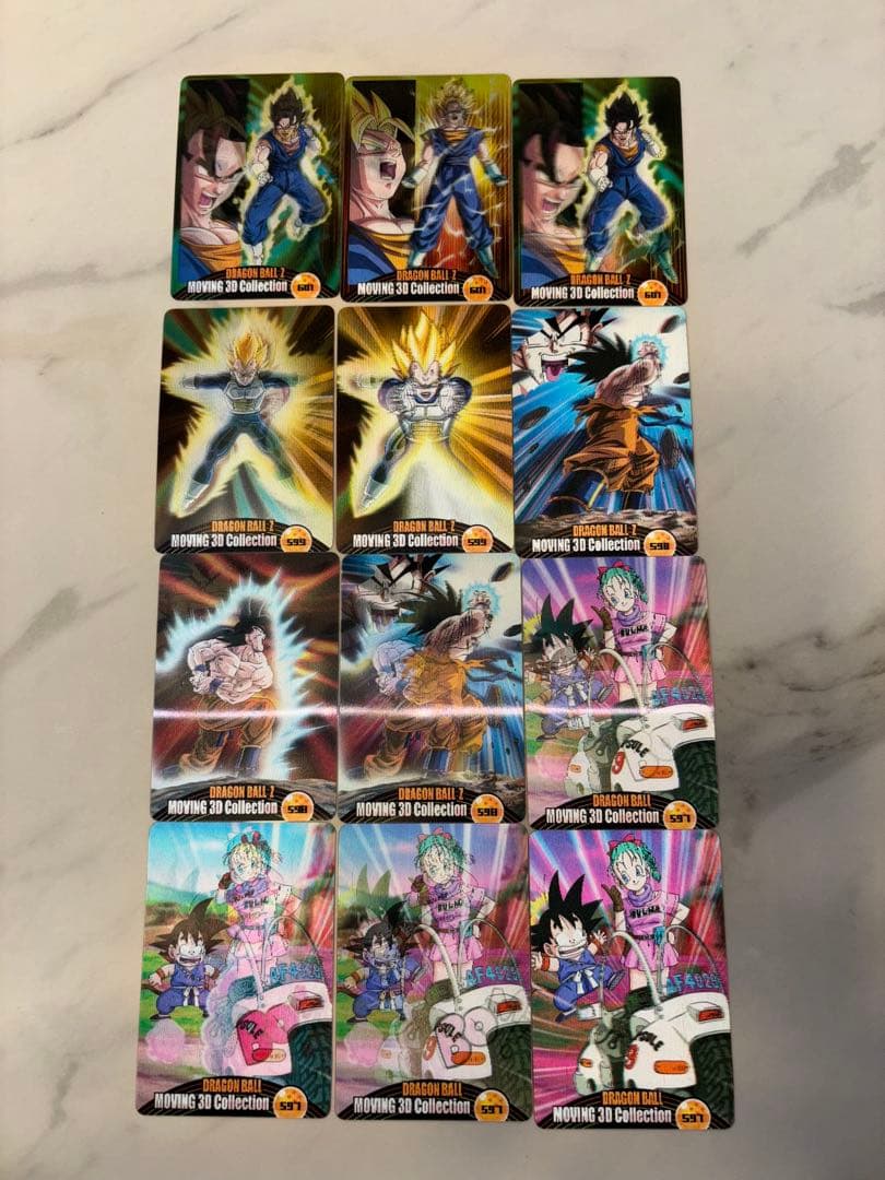 森永ウエハースドラゴンボールZ MOVING 3D コレクション カードセット
