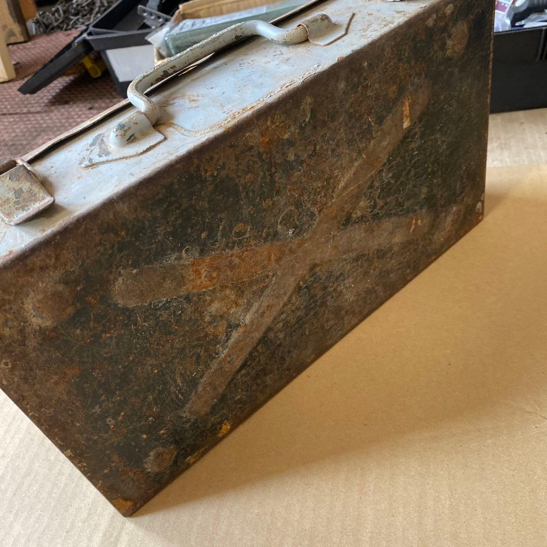 レトロ昭和トヨタモーター工具箱