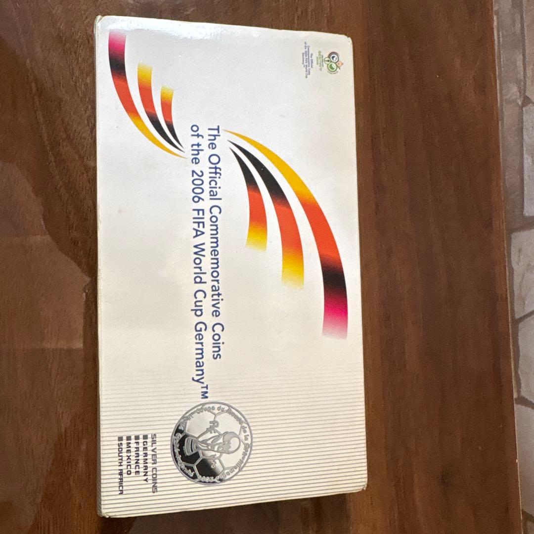 2006年 W杯ドイツ大会 公式記念銀貨セット【純銀含・5枚・重量122.9g】