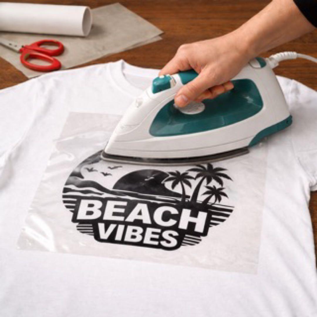 アイロンラバーシート（熱圧着）ロール　黒　1本