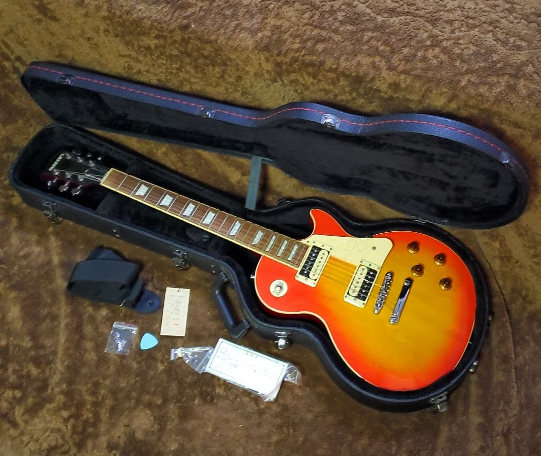 レア【ほぼ未使用】ハードケース付属 BUSKER'S レスポール LPS300