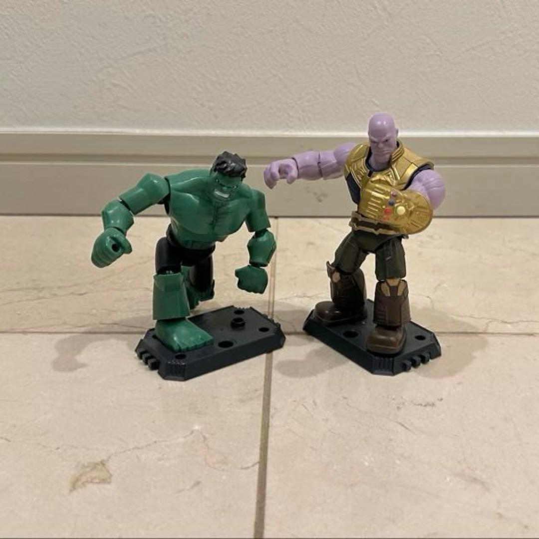 シークレットレア　Blokees アベンジャーズ　マーベル　フィギュア　19個