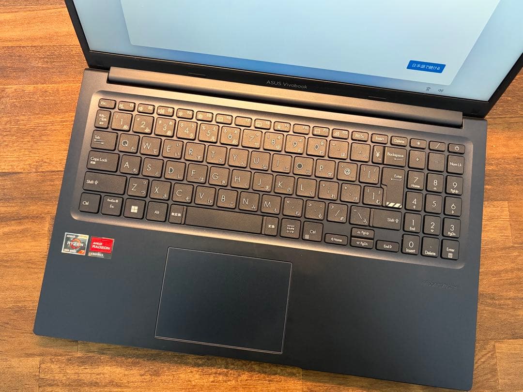 ASUS Vivobook15 15.6インチ Ryzen 7 7730U