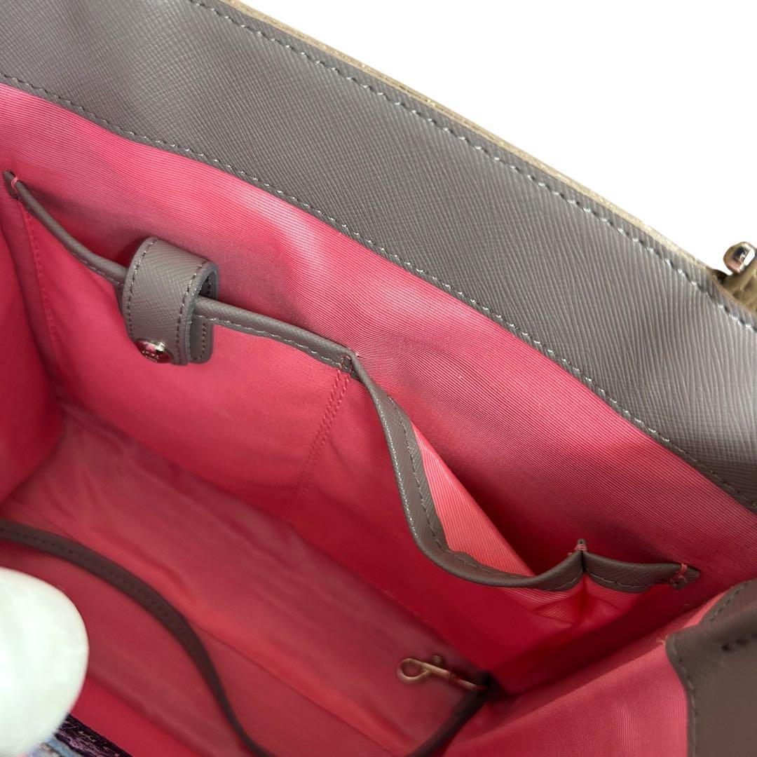 未使用　A.D.M.J　モーツァルト　ショルダーバッグ　2way　バンブー　ロゴ