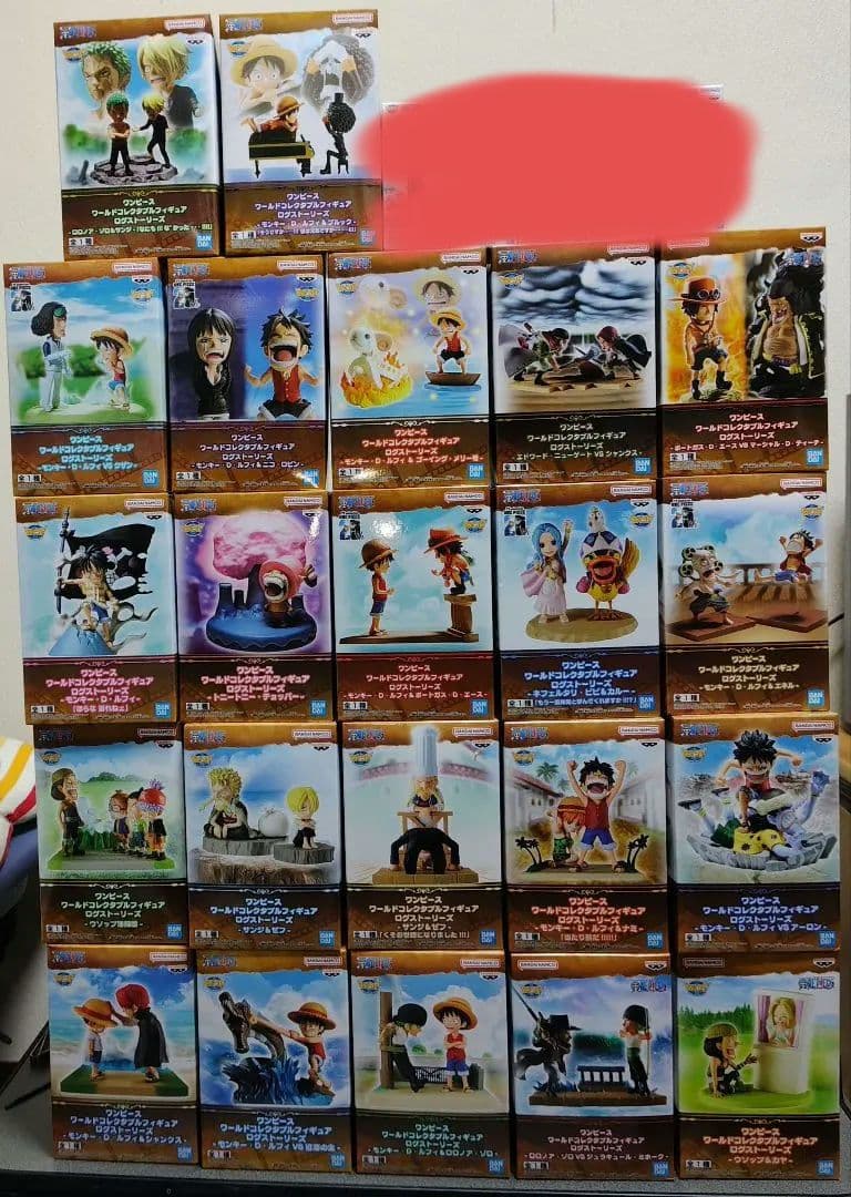 ワンピース　ワールドコレクタブルフィギュア　ログストーリーズ　27体セット