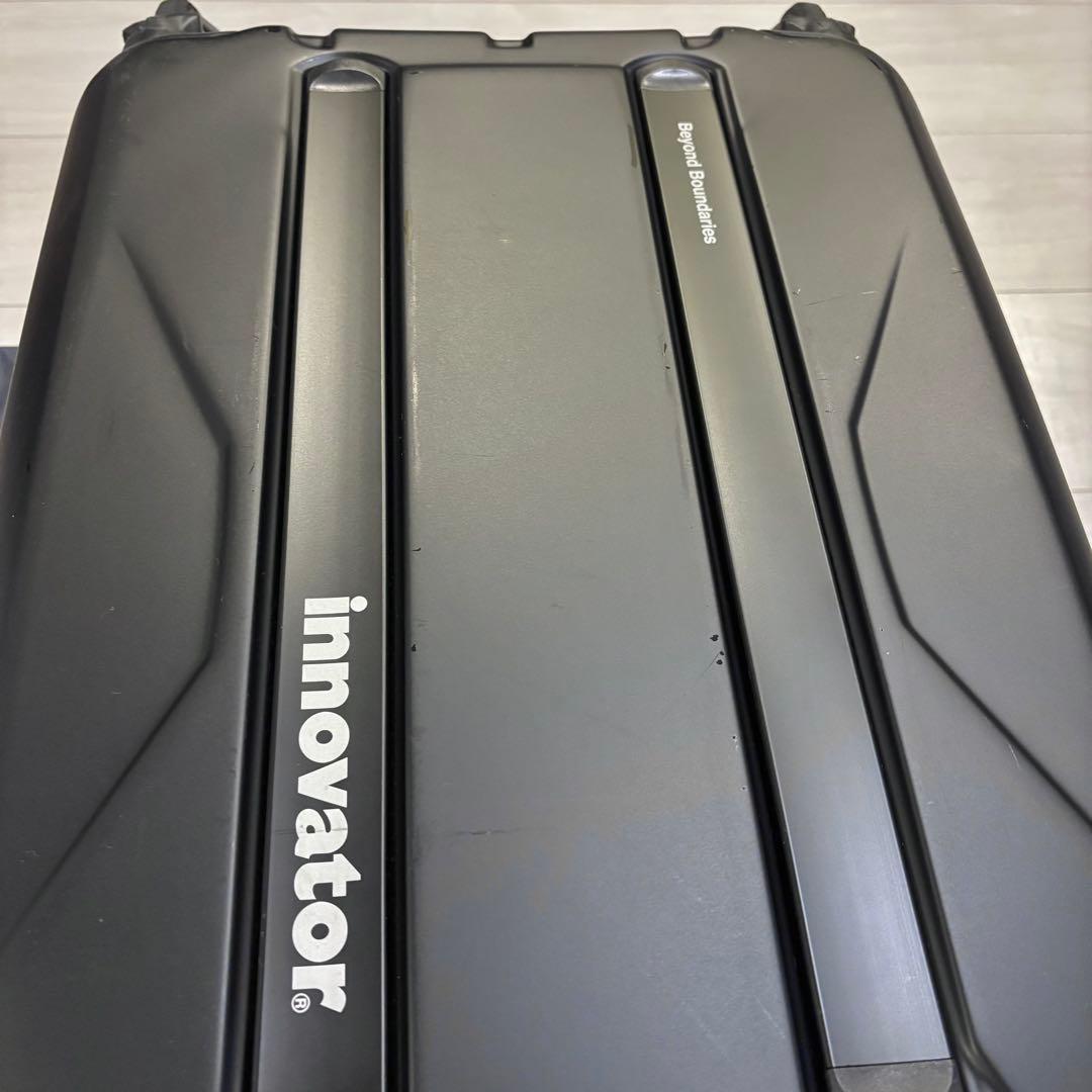 innovator INV48 スーツケース 軽量 マットブラック 38L