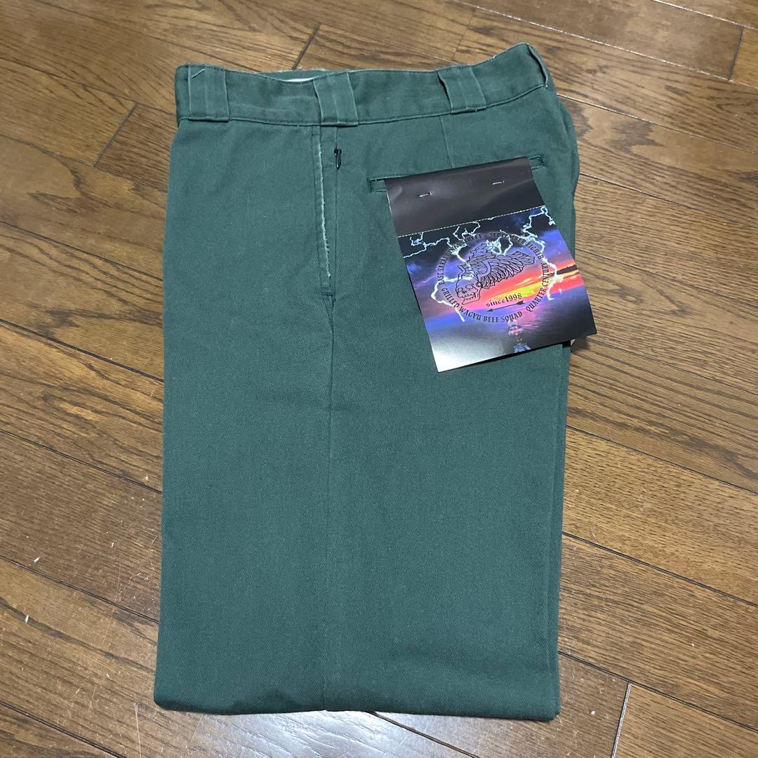 Dickies×九月八日　コブクロ　30×30 ユーズド加工グリーン