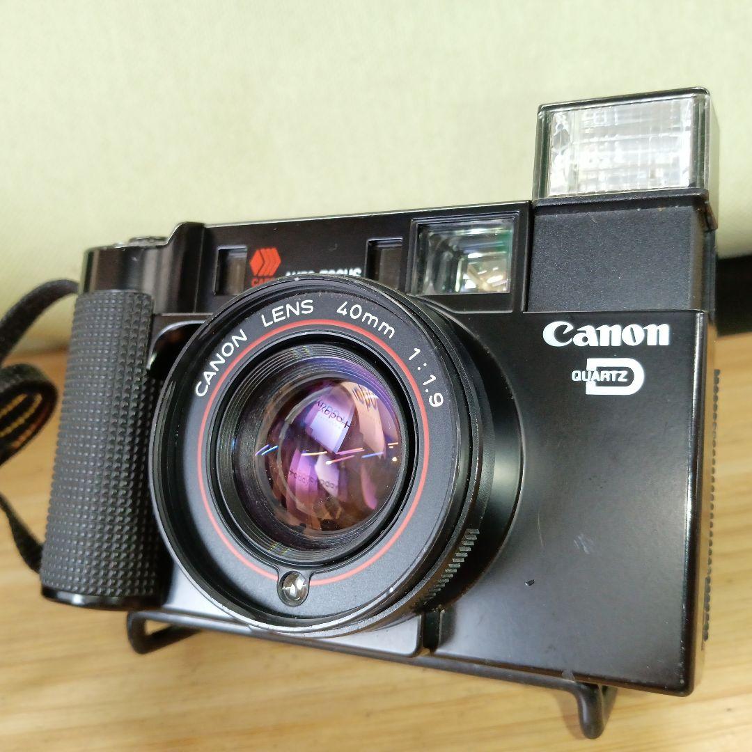 《TA1185》CANON オールドフィルムカメラ『AF35ML』ストラップ付き
