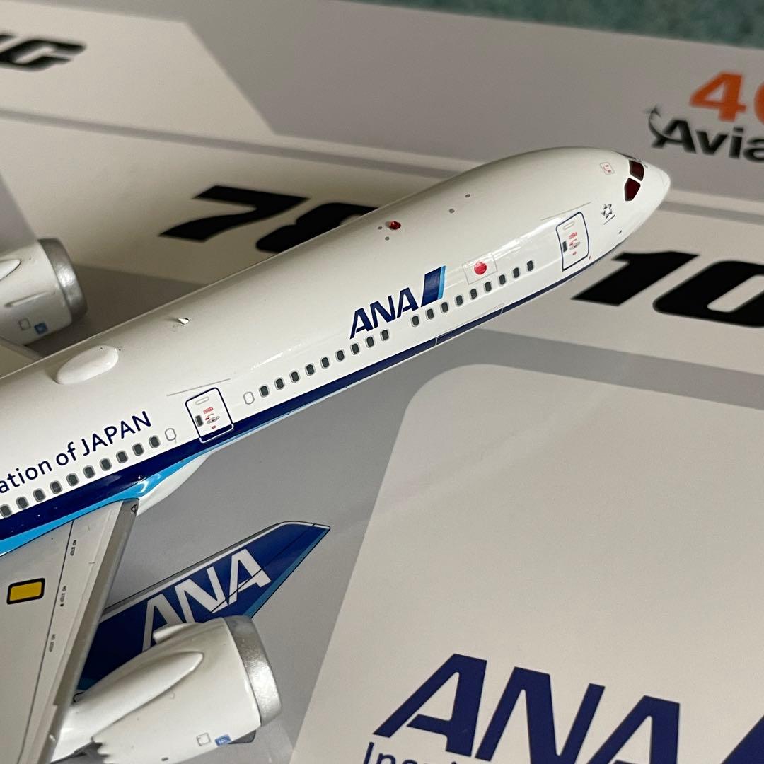 ANA 787-10 全日空 JA900A av スタンド付き 1:400