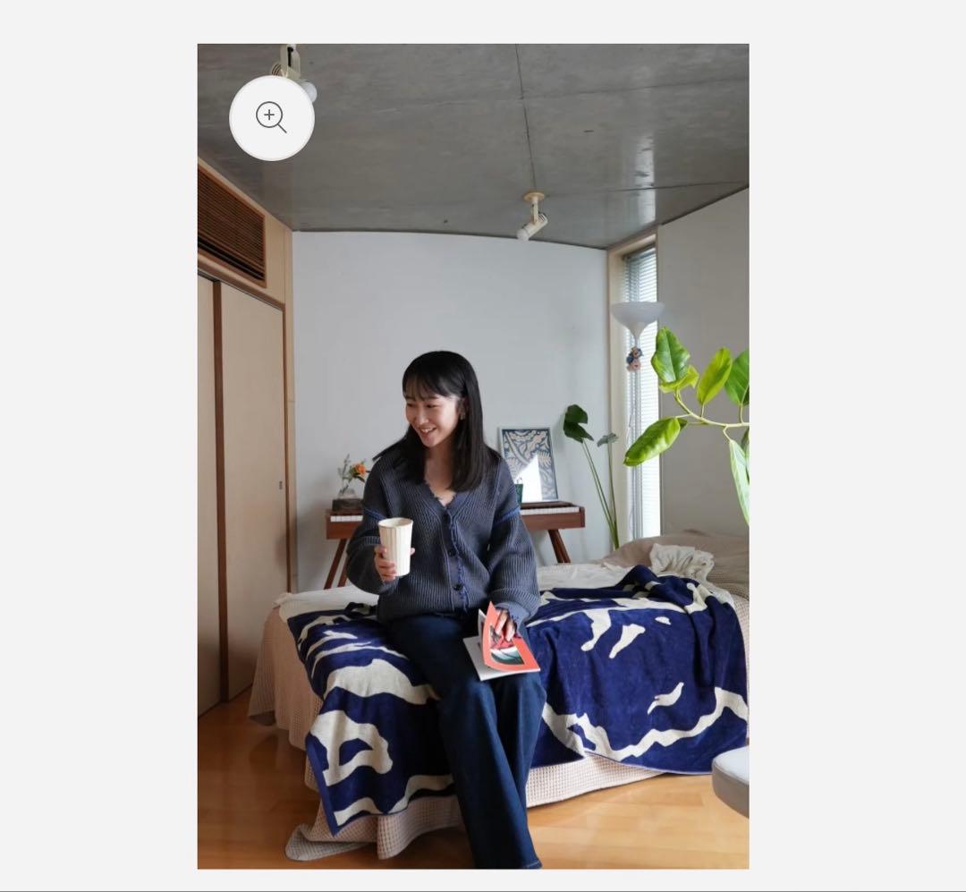 週末値下mytone タオルブランケット　Thunder in the dark