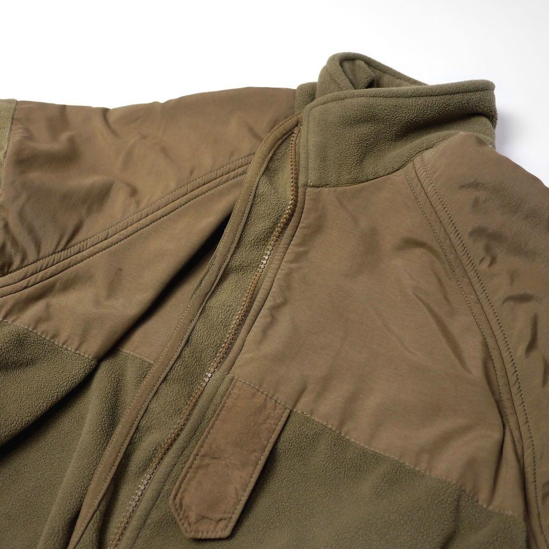 US NAVYミリタリーフリースジャケットECWCSライナーSコヨーテ米軍物レア