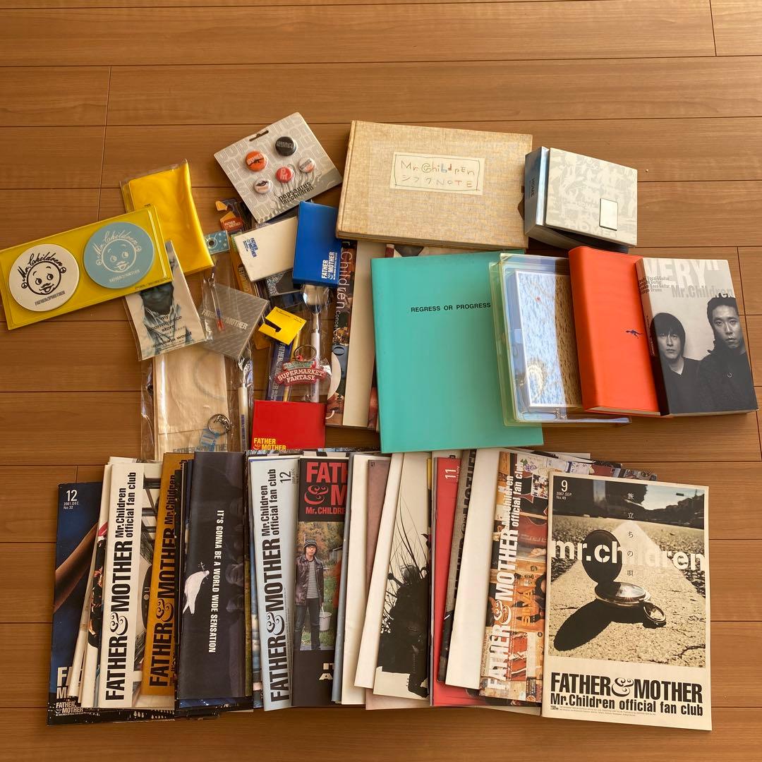 ミスチル　Mr.Children ファンクラブ会報　グッズ　ツアーグッズ
