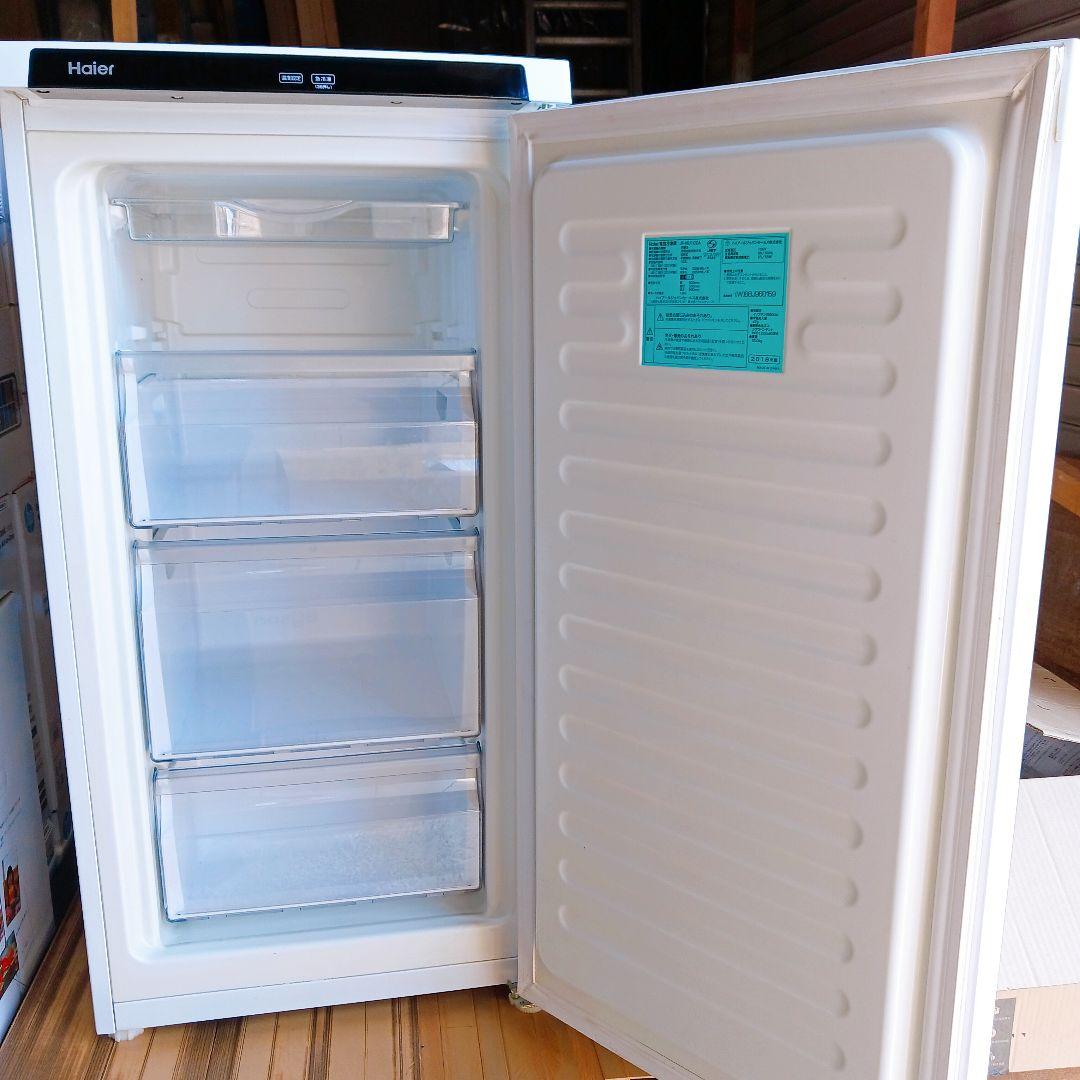☆ハイアール Haier 右開き 冷凍庫 102L JF-NU102A ホワイト