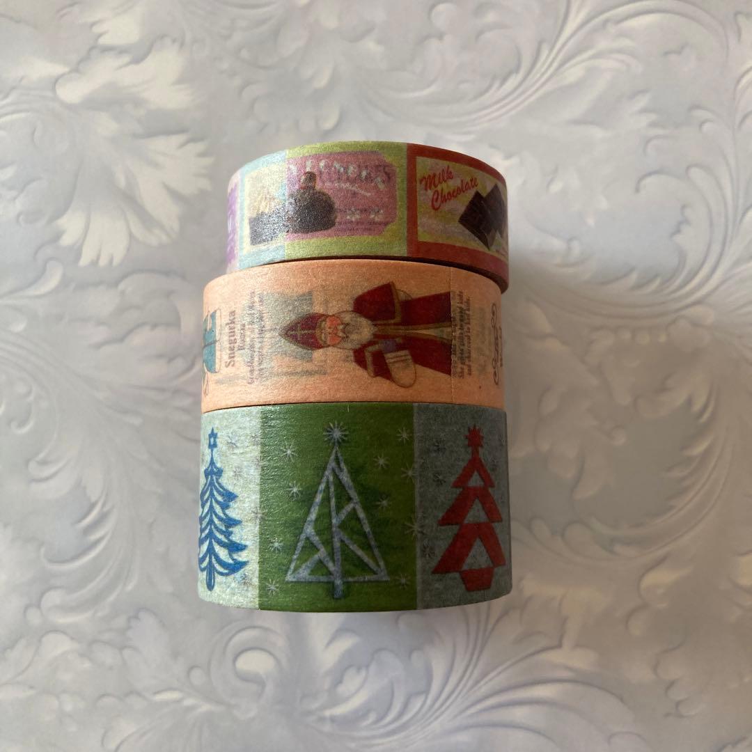 ⑥mtマスキングテープ クリスマス　バレンタイン　ラベル難あり