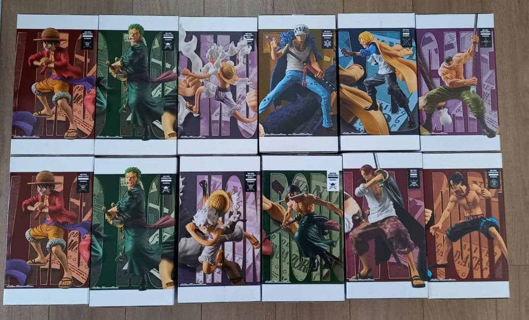 ワンピースgrandista12体セット